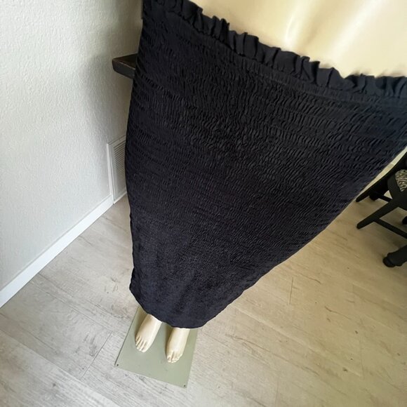 A PIERCE APART NEW YORK Black A-Line Skirt - Picture 1 of 9